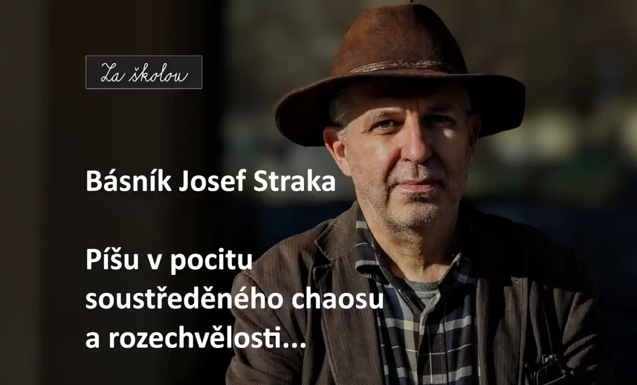 Josef Straka (* 1972) básník, dramaturg a psycholog