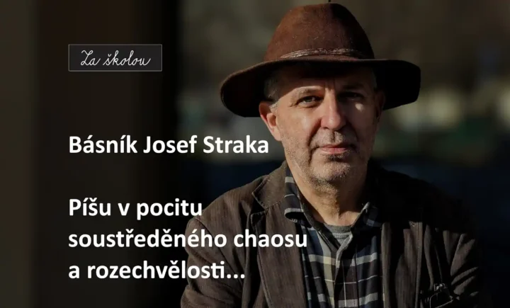 Josef Straka (* 1972) básník, dramaturg a psycholog
