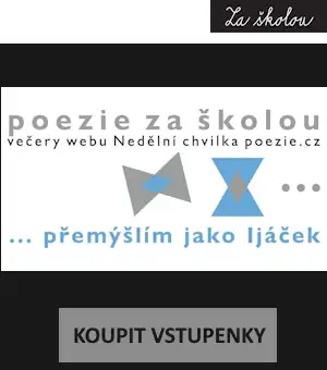 Poezie Za školou …přemýšlím jako ljáček